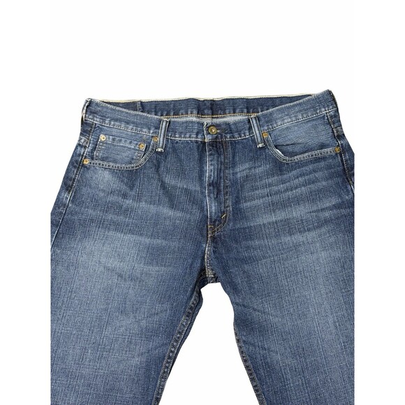 Levis 569 Jeans Mens 36x30 Dark Wash Loose Fit Straight Leg Denim - Picture 2 of 8